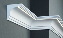 Карниз під підсвічування Prestige Decor KC 302LED (2.00м)