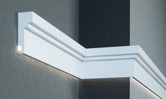 Карниз під підсвічування Prestige Decor KC 303LED (2.00м)