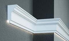 Карниз під підсвічування Prestige Decor KC 304LED (2.00м)